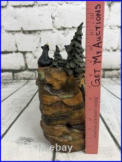 Bearfoots Big Sky Carvers MOUNTAIN FOUNTAIN Jeff Fleming RARE HARD TO FIND NEW