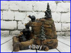 Bearfoots Big Sky Carvers MOUNTAIN FOUNTAIN Jeff Fleming RARE HARD TO FIND NEW