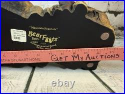 Bearfoots Big Sky Carvers MOUNTAIN FOUNTAIN Jeff Fleming RARE HARD TO FIND NEW