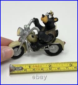 Bearfoots Black Bear Tree Ornaments & Figure Jeff Fleming Big Sky Carvers Lot 13 Bearfoots Black Bear Tree Ornaments & Figure Jeff Fleming Big Sky Carvers Lot 13