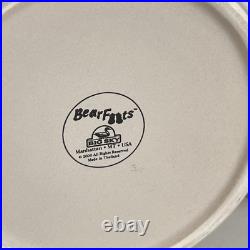 Bearfoots Ceramic Canister Jar Lodge Country Big Sky Jeff Fleming 9 Tall Bear Bearfoots Ceramic Canister Jar Lodge Country Big Sky Jeff Fleming 9 Tall Bear