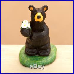 Bearfoots Flowers for You Mini Figurine Big Sky Carvers Demdaco #