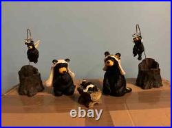 Bearfoots Jeff Fleming Beartivity 1 Resin Big Sky Carvers NIB Bear Nativity