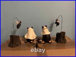 Bearfoots Jeff Fleming Beartivity 1 Resin Big Sky Carvers NIB Bear Nativity