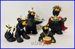 Bearfoots Jeff Fleming Big Sky Carvers Beartivity III 4 Piece Nativity Set Bearfoots Jeff Fleming Big Sky Carvers Beartivity III 4 Piece Nativity Set