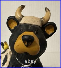 Bearfoots Jeff Fleming Big Sky Carvers Beartivity III 4 Piece Nativity Set