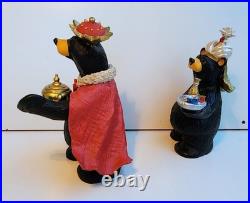 Bearfoots Jeff Fleming Big Sky Carvers Beartivity III 4 Piece Nativity Set & Box