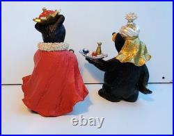 Bearfoots Jeff Fleming Big Sky Carvers Beartivity III 4 Piece Nativity Set & Box