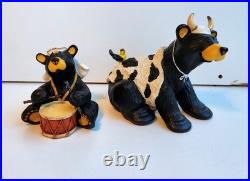 Bearfoots Jeff Fleming Big Sky Carvers Beartivity III 4 Piece Nativity Set & Box