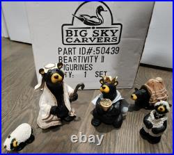 Bearfoots Jeff Fleming Big Sky Carvers Beartivity II 5 Piece Nativity Set JU23