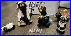 Bearfoots Jeff Fleming Big Sky Carvers Beartivity II 5 Piece Nativity Set JU23