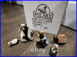 Bearfoots Jeff Fleming Big Sky Carvers Beartivity II 5 Piece Nativity Set JU23
