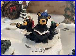 Bearfoots Jeff Fleming Big Sky Carvers Retired Christmas Park 5 Pc Set