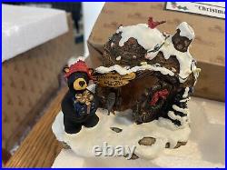 Bearfoots Jeff Fleming Big Sky Carvers Retired Christmas Park 5 Pc Set