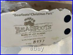 Bearfoots Jeff Fleming Big Sky Carvers Retired Christmas Park 5 Pc Set