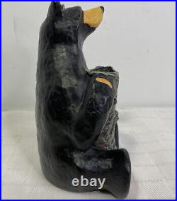 Bearfoots Jeff Fleming Big Sky Shelf Sitter Shelf Sitter A Helping Hand Signed