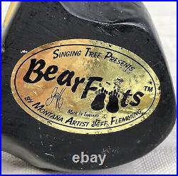 Bearfoots Jeff Fleming Big Sky Shelf Sitter Shelf Sitter A Helping Hand Signed