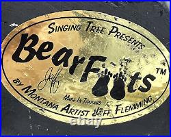 Bearfoots Jeff Fleming Big Sky Shelf Sitter Shelf Sitter A Helping Hand Signed