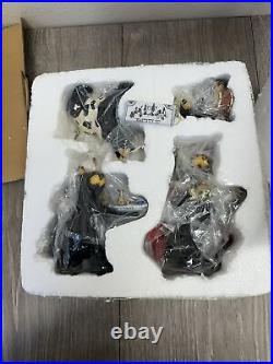 Bearfoots Jeff Fleming Black Bear Figurines #50479 Beartivity III Nativity Resin