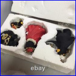 Bearfoots Jeff Fleming Black Bear Figurines #50479 Beartivity III Nativity Resin Bearfoots Jeff Fleming Black Bear Figurines #50479 Beartivity III Nativity Resin