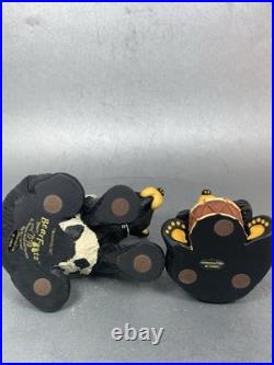 Bearfoots Jeff Fleming Black Bear Figurines Beartivity III Nativity Resin Bearfoots Jeff Fleming Black Bear Figurines Beartivity III Nativity Resin