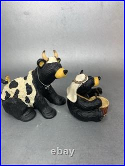 Bearfoots Jeff Fleming Black Bear Figurines Beartivity III Nativity Resin Bearfoots Jeff Fleming Black Bear Figurines Beartivity III Nativity Resin