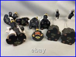 Bearfoots Nativity 16 Pcs Beartivity Christmas Jeff Fleming EUC