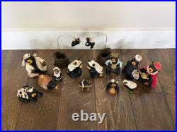 Bearfoots Nativity 16 Pcs Beartivity Christmas Jeff Fleming Holiday Christmas