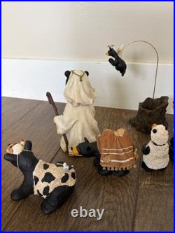 Bearfoots Nativity 16 Pcs Beartivity Christmas Jeff Fleming Holiday Christmas