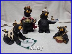 Bearfoots Nativity 17-Piece Complete Set (Sets I-III) Big Sky Carvers