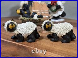 Bearfoots Nativity 8 Pcs Beartivity Christmas Jeff Fleming