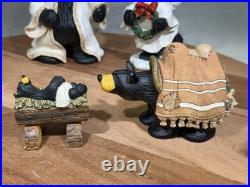 Bearfoots Nativity 8 Pcs Beartivity Christmas Jeff Fleming