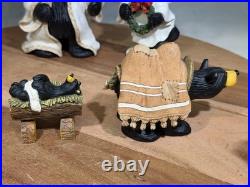 Bearfoots Nativity 8 Pcs Beartivity Christmas Jeff Fleming