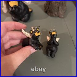 Bearfoots Nativity/Beartivity Christmas 7-Piece Set Jeff Fleming Big Sky Carver Bearfoots Nativity/Beartivity Christmas 7-Piece Set Jeff Fleming Big Sky Carver