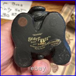 Bearfoots Nativity Set 10 pc Set Jeff Fleming Christmas Resin Bears