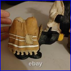 Bearfoots Nativity Set 13 pc Set Jeff Fleming Christmas Resin Bears see notes