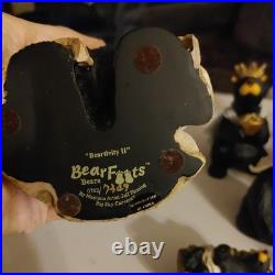 Bearfoots Nativity Set 13 pc Set Jeff Fleming Christmas Resin Bears see notes