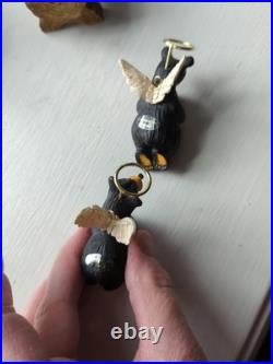 Bearfoots Nativity Set 7 pc Set #50410 Jeff Fleming Christmas Resin Bears withBox