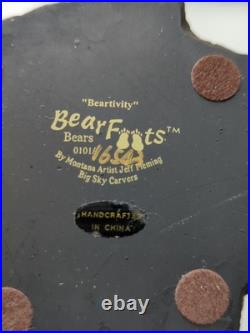 Bearfoots Nativity Set 7 pc Set #50410 Jeff Fleming Christmas Resin Bears withBox Bearfoots Nativity Set 7 pc Set #50410 Jeff Fleming Christmas Resin Bears withBox