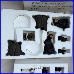 Bearfoots Nativity Set Jeff Fleming Big Sky Carvers 13 Pc Bears