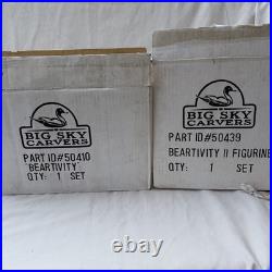 Bearfoots Nativity Set Jeff Fleming Big Sky Carvers 13 Pc Bears
