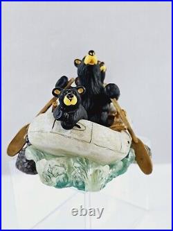 Bearfoots River Rafters Figurine By Jeff Fleming Big Sky Carvers