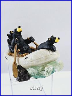 Bearfoots River Rafters Figurine By Jeff Fleming Big Sky Carvers