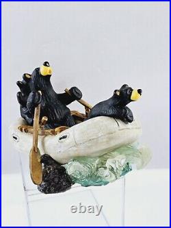 Bearfoots River Rafters Figurine By Jeff Fleming Big Sky Carvers