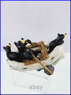 Bearfoots River Rafters Figurine By Jeff Fleming Big Sky Carvers