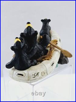 Bearfoots River Rafters Figurine By Jeff Fleming Big Sky Carvers