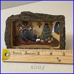 Bearfoots Twas the Night Before Christmas Figurine by Jeff Fleming