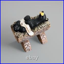 Beartivity 7-PC Nativity Set Bearfoots Big Sky Carvers Jeff Flemming RETIRED New