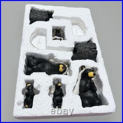 Beartivity 7-PC Nativity Set Bearfoots Big Sky Carvers Jeff Flemming RETIRED New