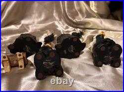 Beartivity Bearfoots Jeff Fleming Big Sky Carvers Complete 12 Piece Nativity Set